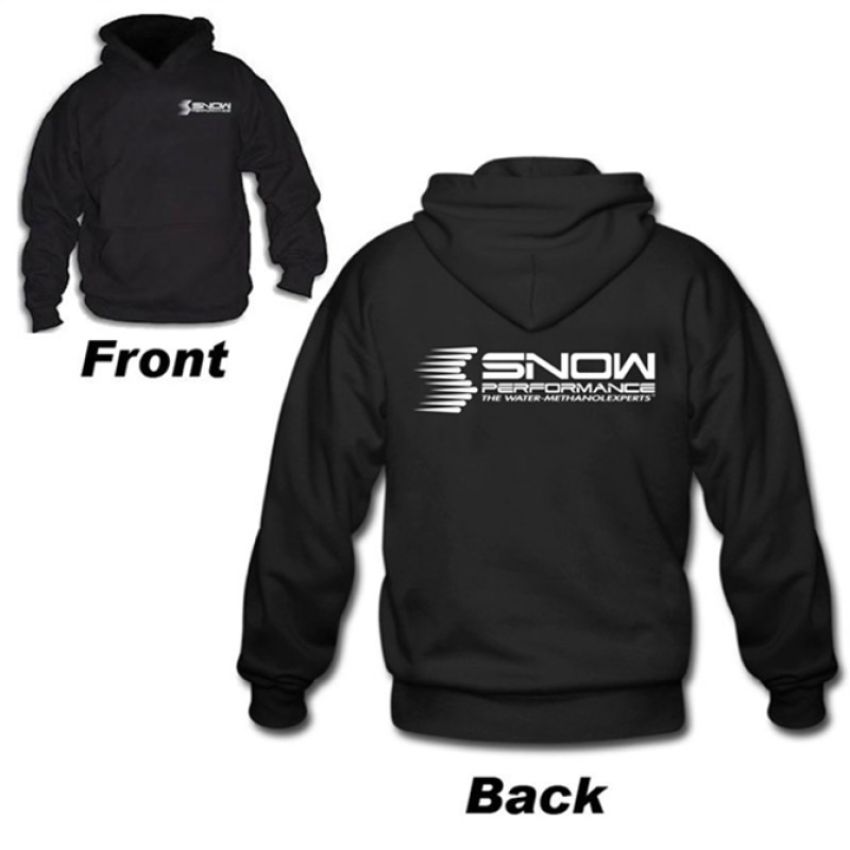 Snow Performance SNO-19119S SNOW Hoodie, Black, Small