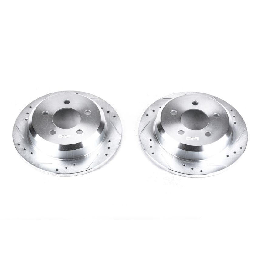 PowerStop AR8732XPR PowerStop Evolution Performance Drilled, Slotted & Plated Brake Rotor Pair