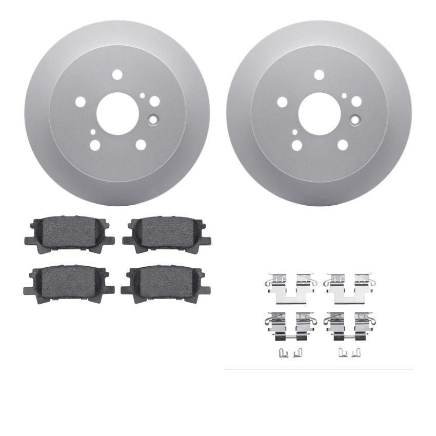 Dynamic Friction 4512-76175 Rotor Kit