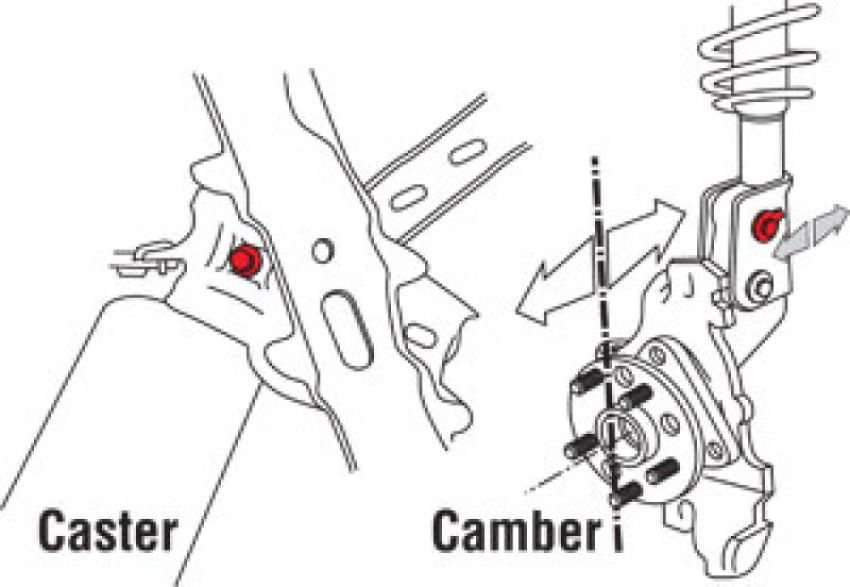 SPECIALTY PRODUCTS COMPANY 72350 MUSTANG CAMBER/CASTER KIT