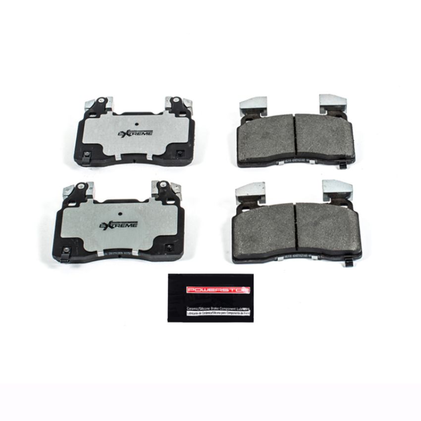 PowerStop Z26-1474A PowerStop - Z26 Performance Carbon-Fiber Ceramic Brake Pads with Hardware Kit