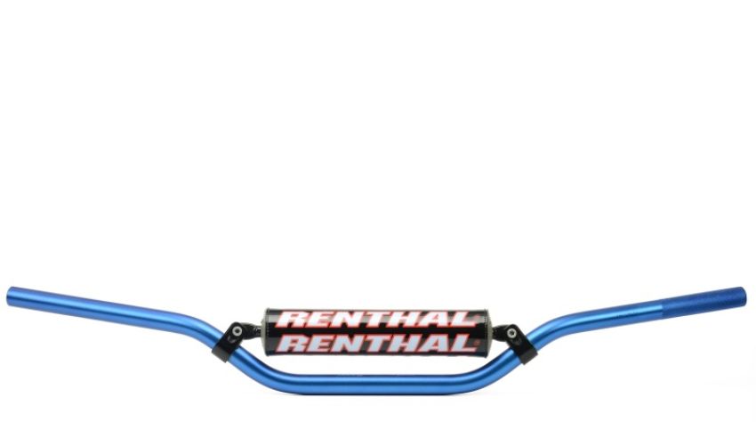 Renthal 971-08-BU-01-185 RC 7/8 Handlebar - Blue