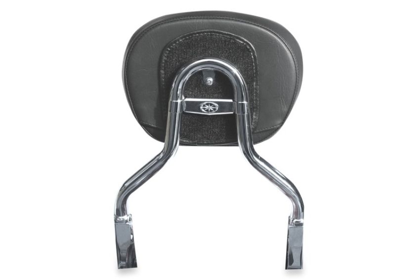 Mustang Motorcycle 75259 Mustang Yamaha Cruiser Accessories Sissy Bar Pad (12 inch x 9 inch) - Black
