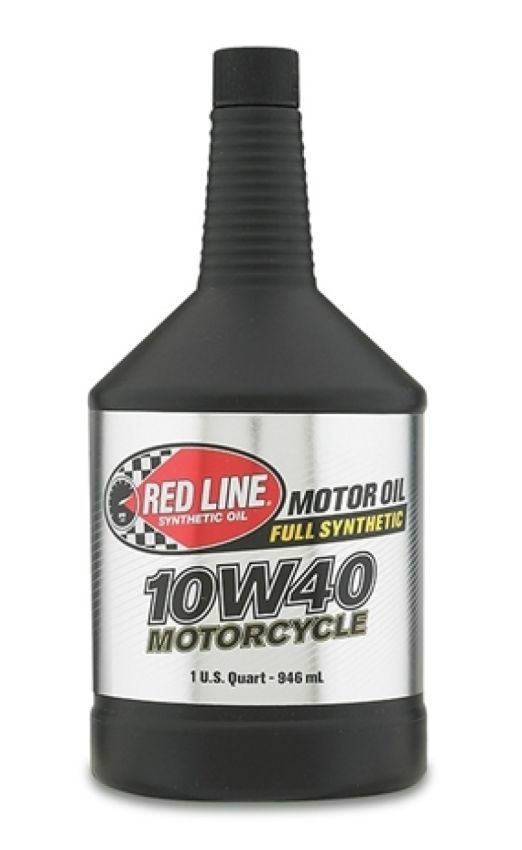 Red Line 10W40 Motorcycle Oil Quart