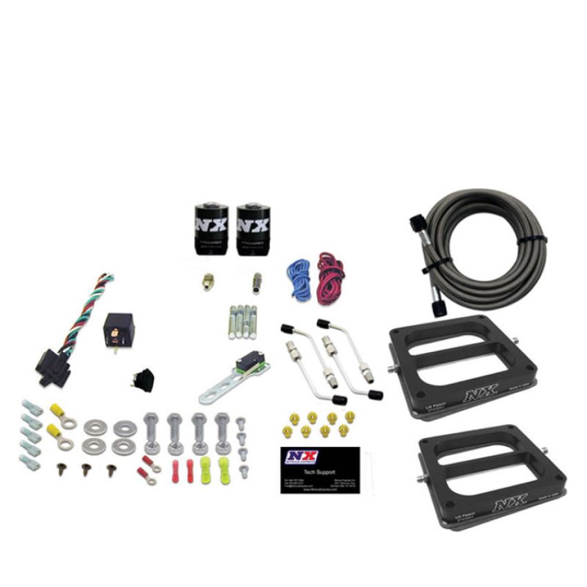 Nitrous Express 50275-00 DUAL DOM/ALC (100-200-300-400-500HP) LESS BOTTLE