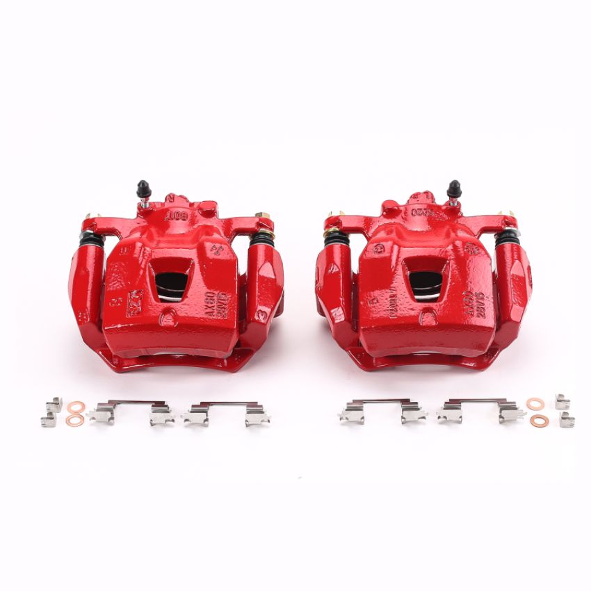 PowerStop S1974 Red Powder Coated Calipers