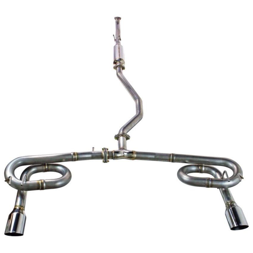 Remark RK-C2063H-11 2022+ Honda Civic Sport Sedan (FE2) Catback Exhaust - Dual Stainless Steel Tips
