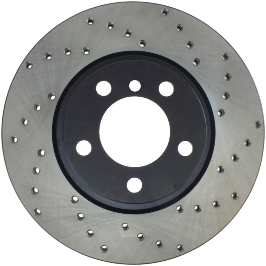 Stoptech 128.34138L Drilled Sport Brake Rotor