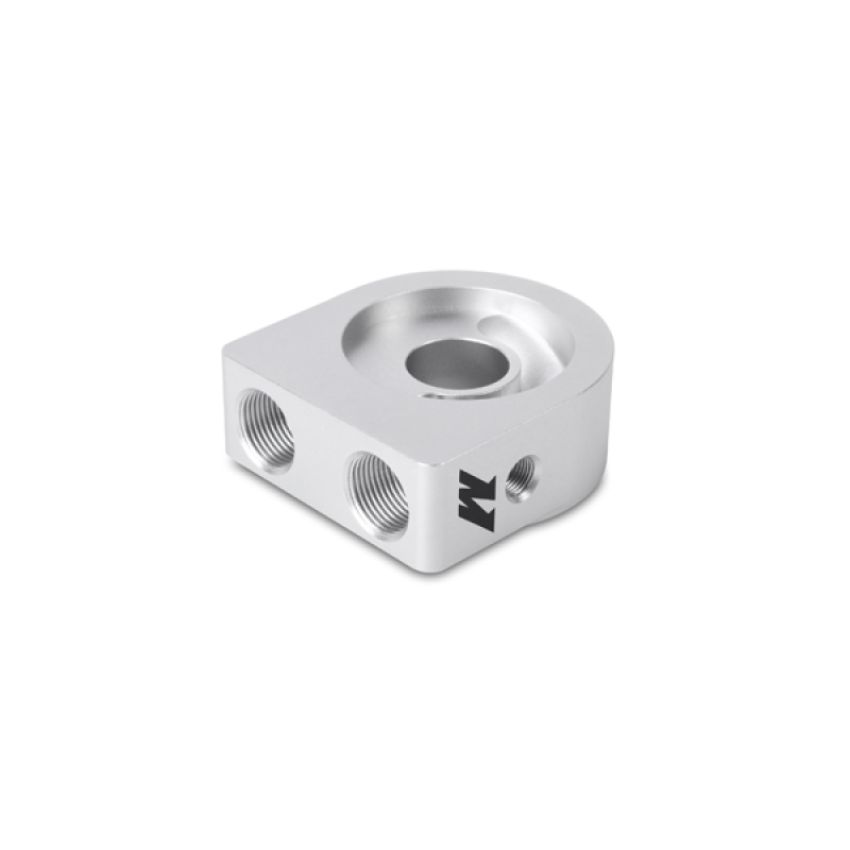 Mishimoto MMOP-SP Silver M20 Oil Sandwich Plate