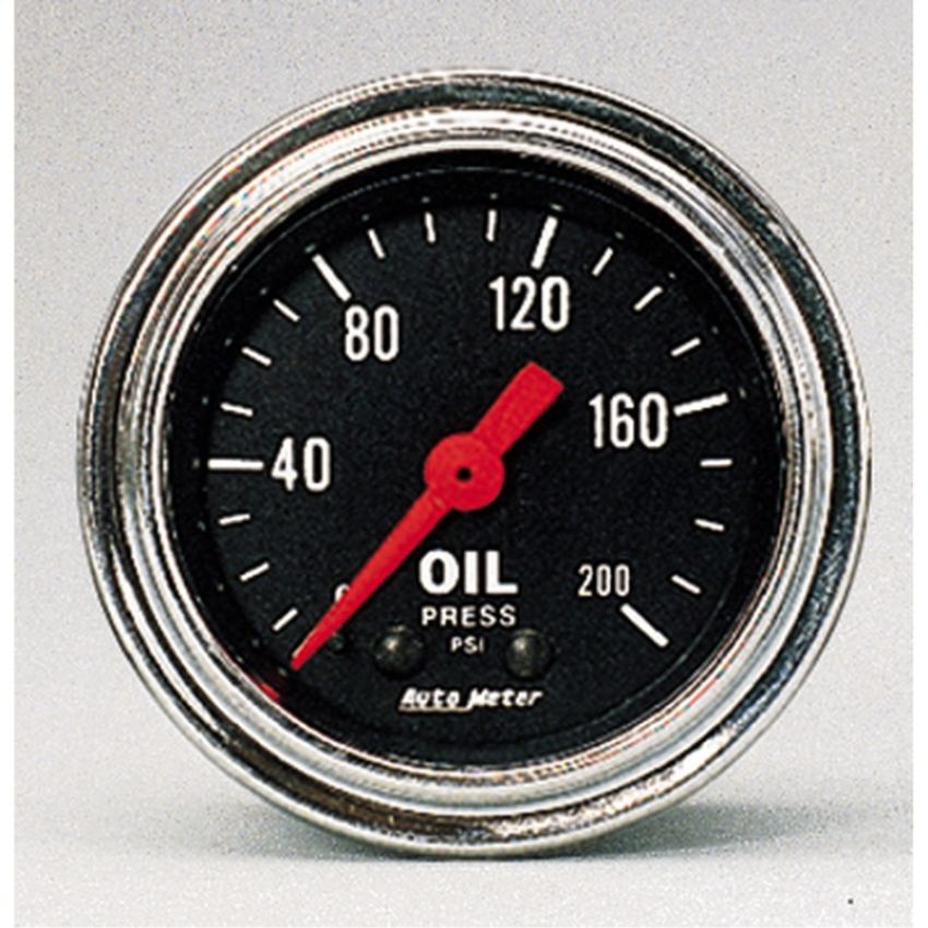 AutoMeter 2422 GAUGE, OIL PRESSURE, 2 1/16