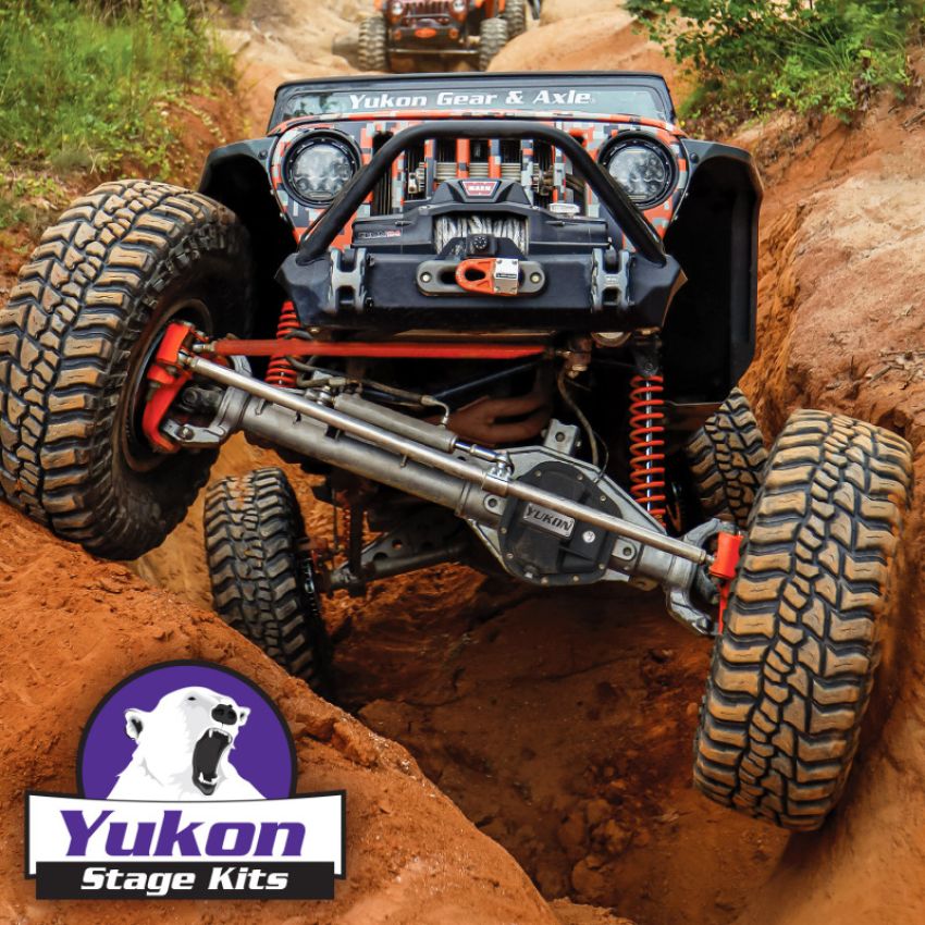 Yukon Gear & Axle YGK012STG4 Yukon Gear & Install Kit Stage 4 Package For Jeep JK (Non-Rubicon) in a 4.56 Ratio