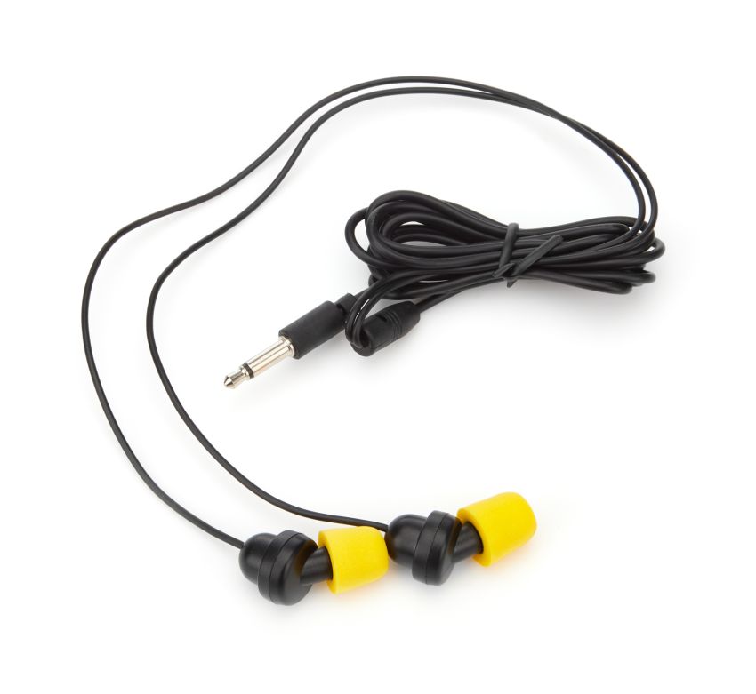 Rugged Radios NITRO-BUDS-M Sportsman Foam Earbud Speakers - Mono and Stereo Mono