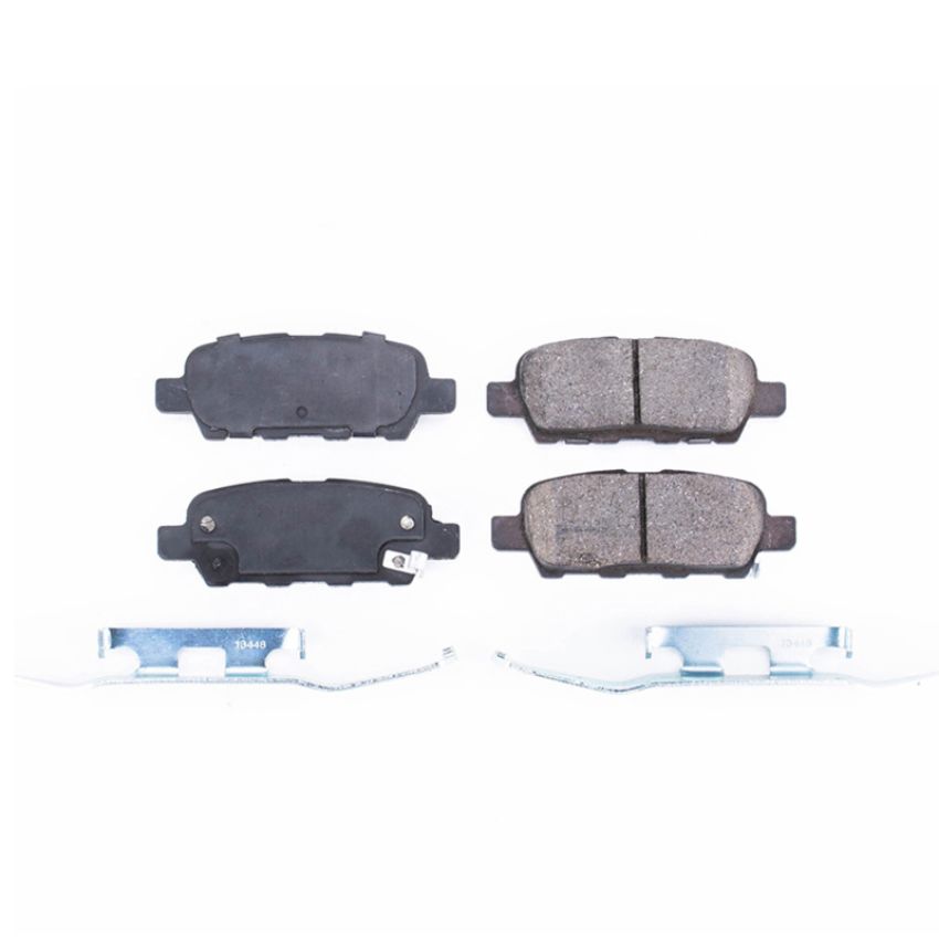PowerStop 17-1288 PowerStop - Z17 Low-Dust Ceramic Brake Pads with Hardware