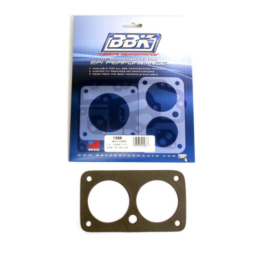BBK Performance Parts 1589 THROTTLE BODY GASKET KIT  FORD LIGHTNING/MUSTANG COBRA 4.6L 65MM