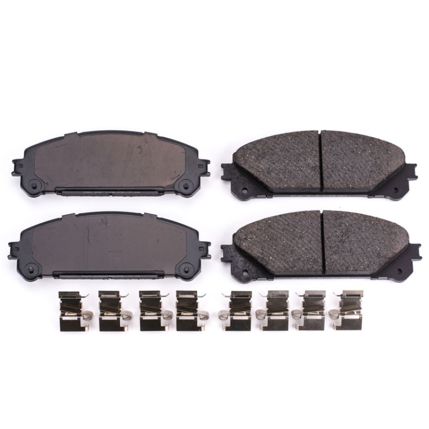 PowerStop 17-1324 PowerStop - Z17 Low-Dust Ceramic Brake Pads with Hardware