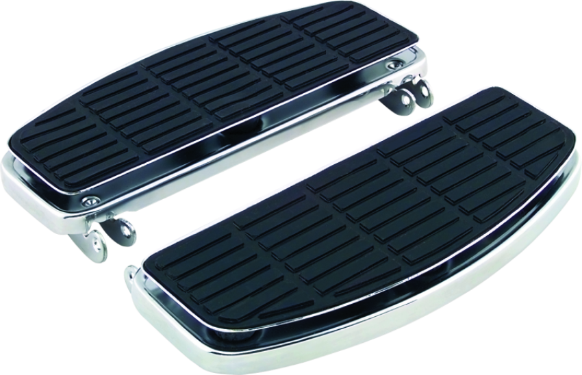 Bikers Choice 490336 66-84 FL Chrome Late Style Floorboards Replaces H-D 50603-74TA