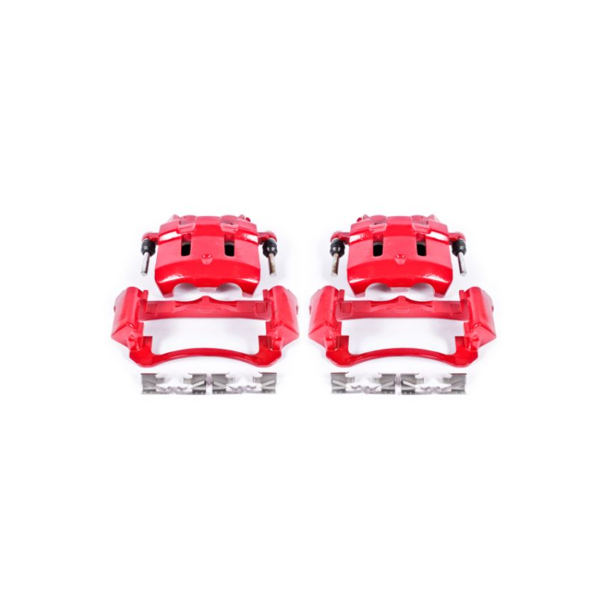 PowerStop S4790 Red Powder Coated Calipers