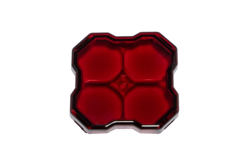 Diode Dynamics DD7468 Stage Series Rock Lights - Red Clear Lens