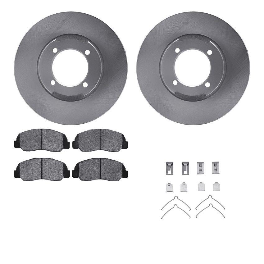 Dynamic Friction 6512-80178 Rotor Kit