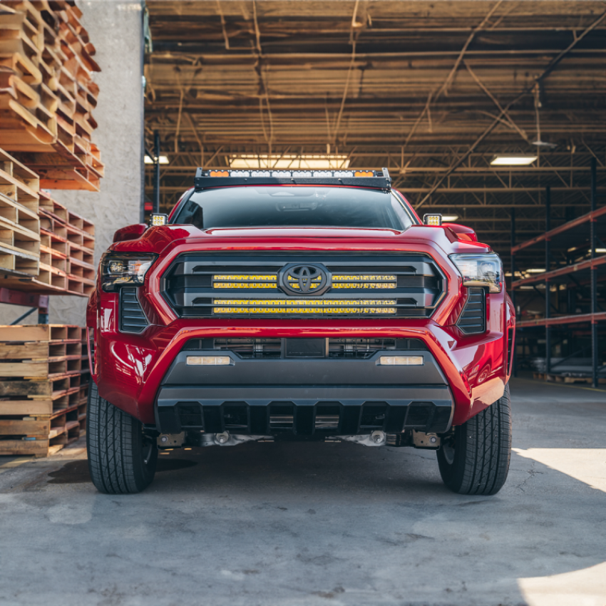 Cali Raised LED CR4118 Cali Raised 2024+ Toyota Tacoma 32In Lo Pro Grille Led Light Bar Kit For - Two Light Bars