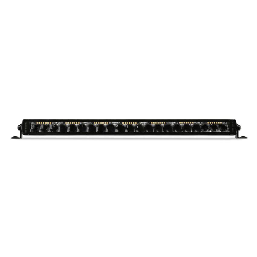 Go Rhino 751052012CSS Xplor Blackout Combo Series Sgl Row LED Light Bar w/Amber (Side/Track Mount) 20.5in. - Blk