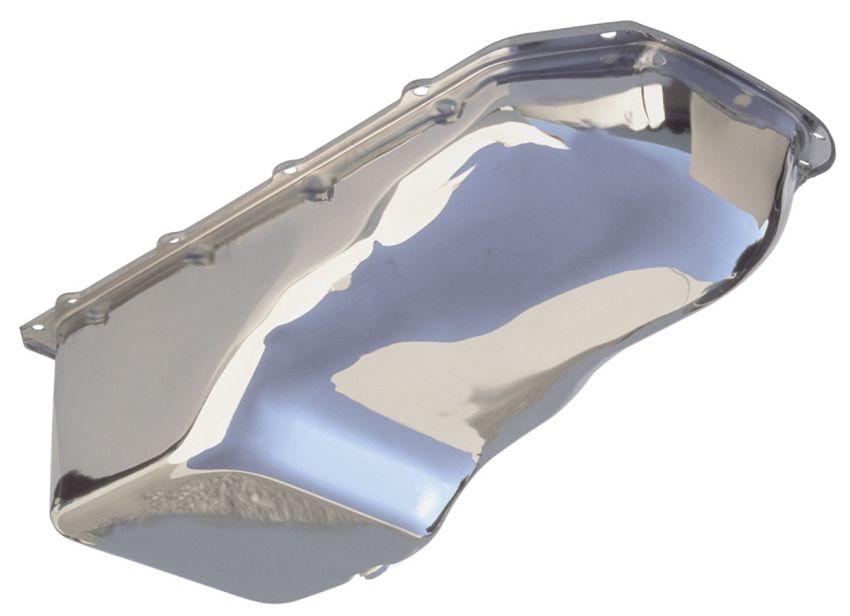 TRANS-DAPT TRA9337 Chrome Oil Pan Pontiac