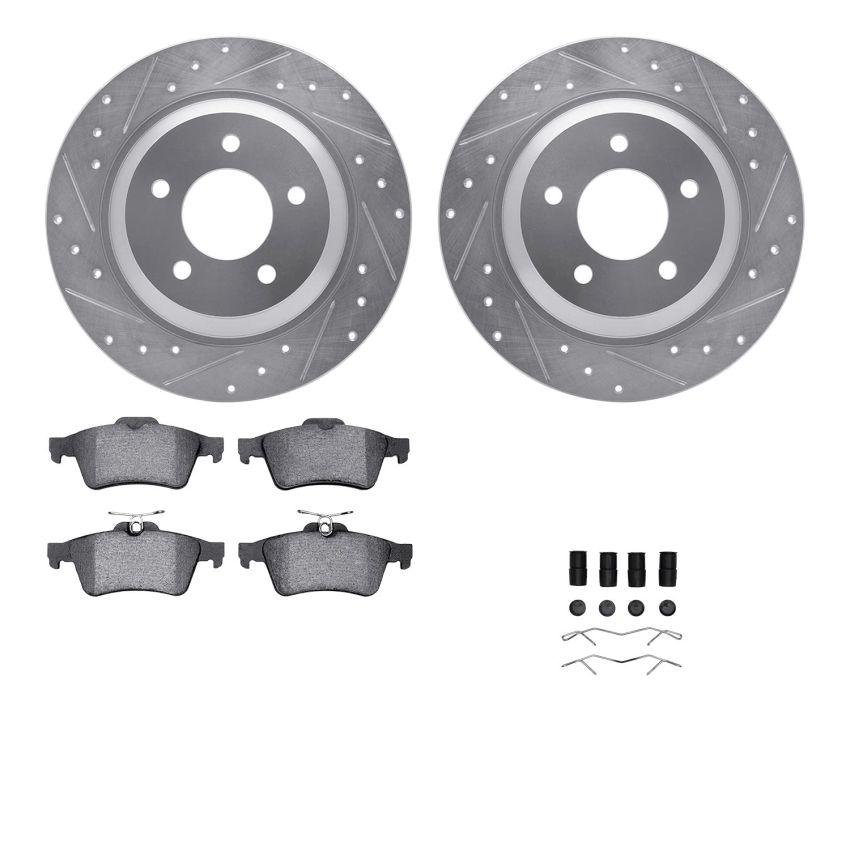Dynamic Friction 7612-80005 Rotor Kit