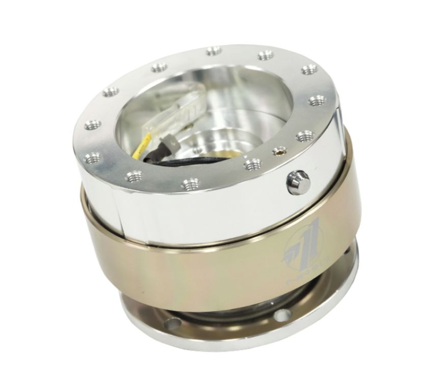 NRG SRK-100TI Quick Release Gen 1.5 - Silver Body / Titanium Chrome Ring