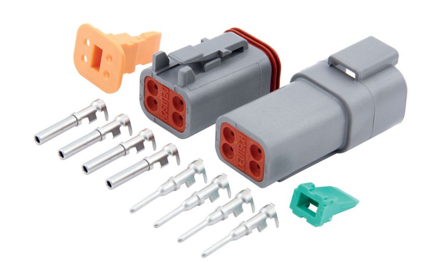 QUICKCAR RACING PRODUCTS QRP71-342 Deutsch Connector - 4-Pin