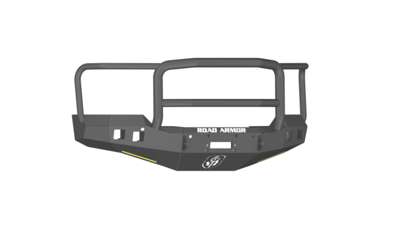 Road Armor 316R5B 16-18 Chevy 1500 Stealth Front Winch Bumper w/Lonestar Guard - Tex Blk
