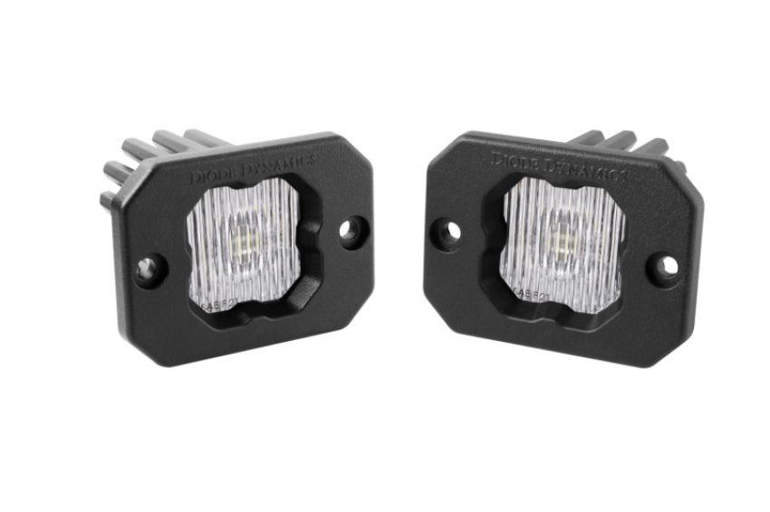Diode Dynamics DD6850P Stage Series C1 LED Pod - White SAE Fog Flush ABL (Pair)
