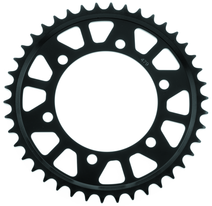 BikeMaster 965336 Kawasaki Rear Steel Sprocket 530 43T - Black