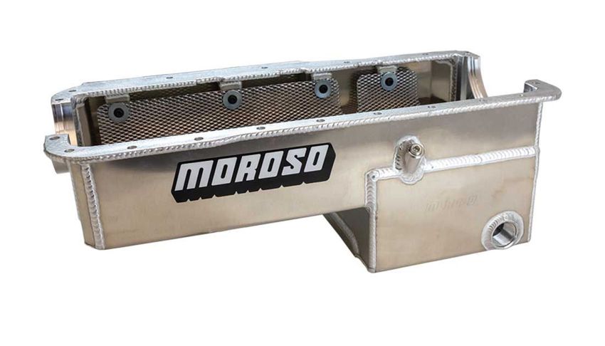 MOROSO MOR20524 SBF 351W Drag Oil Pan w/ Rear Sump Fabricated Alm