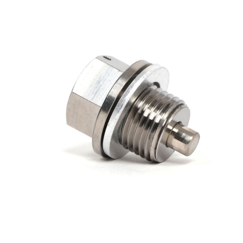 BLOX Racing BXAC-00418-TI Titanium Magnetic Oil Drain Plug - Subaru M16X1.5 Fa20