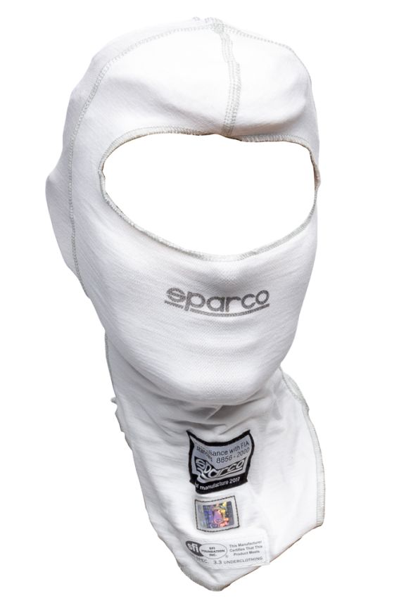 SPARCO SCO001494BO Head Sock White