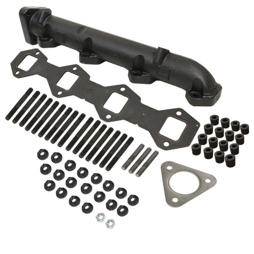 BD Diesel 1043006 BD 6.7L Powerstroke Driver's Side Exhaust Manifold Kit - Ford 2011-2019