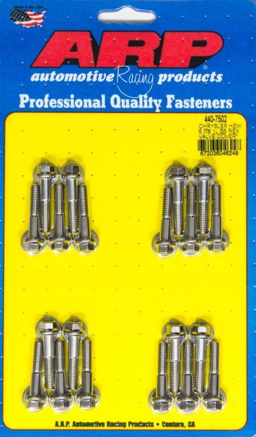 ARP ARP440-7502 Valve Cover Bolt Kit 6pt Mopar 5.7/6.1L Hemi