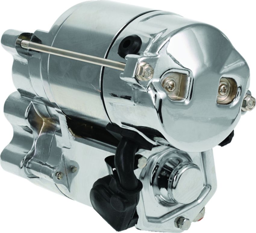 Bikers Choice 215140 81-UP XL Chrome 1.2KW Starter
