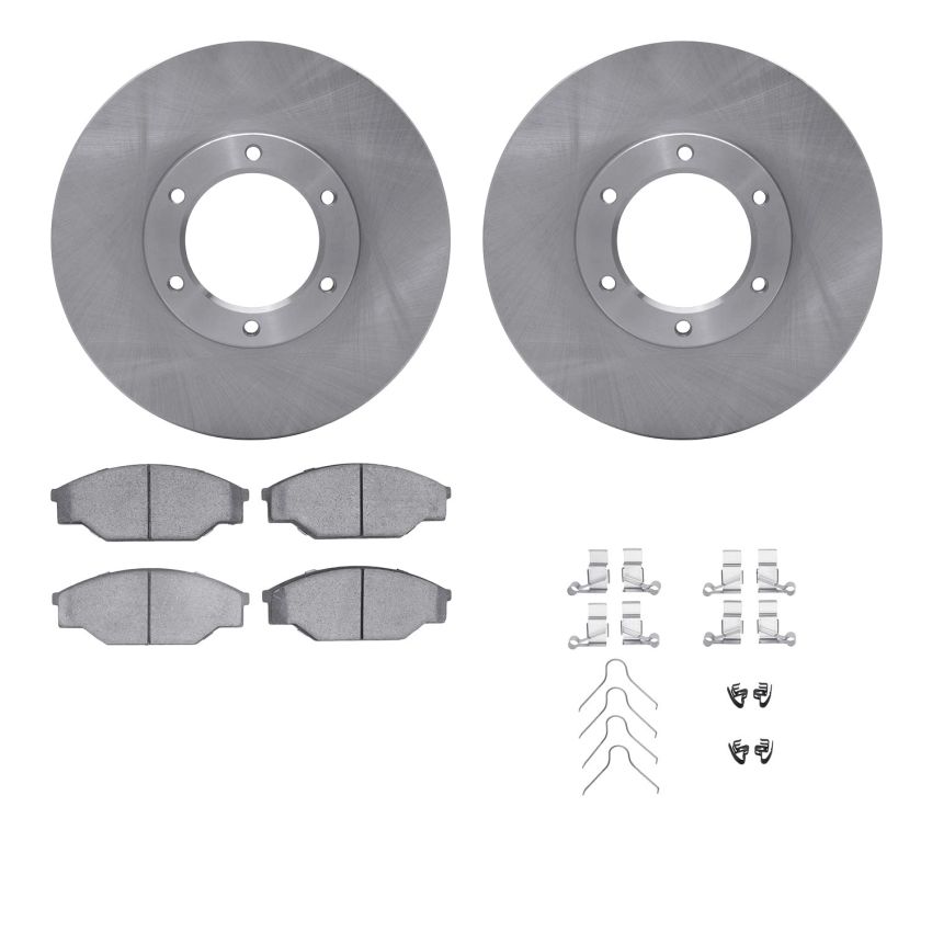 Dynamic Friction 6512-76578 Rotor Kit