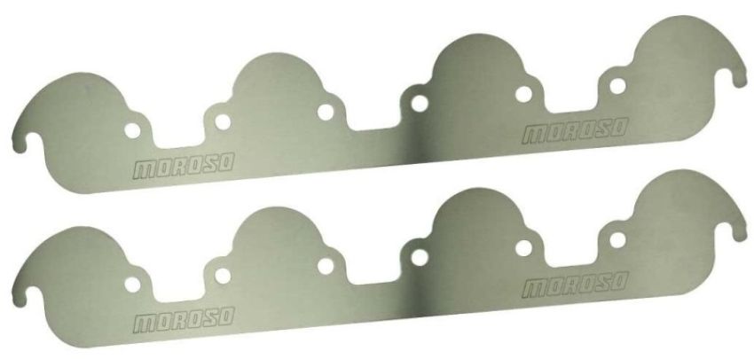 Moroso 25173 Big Block Ford 429-460 Exhaust Block Off Storage Plate - Pair