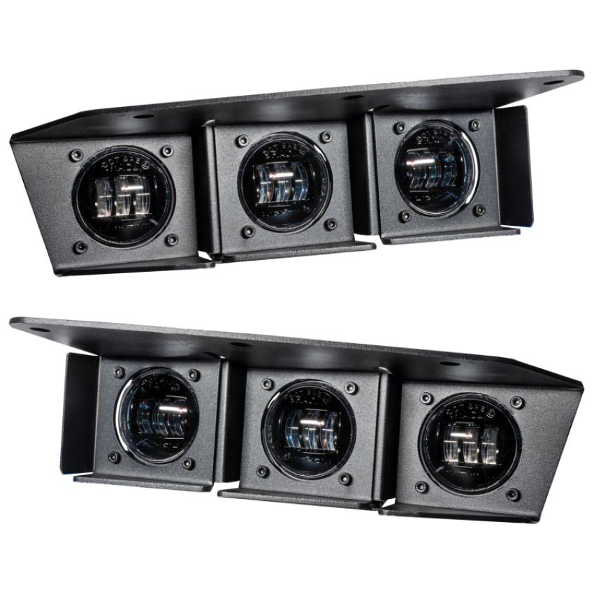 Oracle Lighting 5890-001 ORACLE Lighting 2021-2024 Ford Bronco Triple LED Fog Light Kit for Steel Bumper