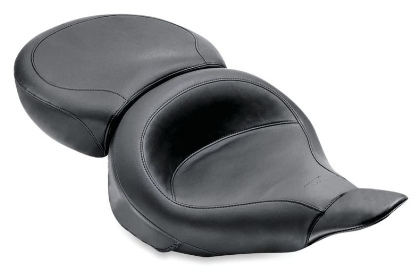 Mustang Motorcycle 76053 Mustang 80-88 Harley Electra Glide Std, Tour Glide Wide Touring 1PC Seat - Black