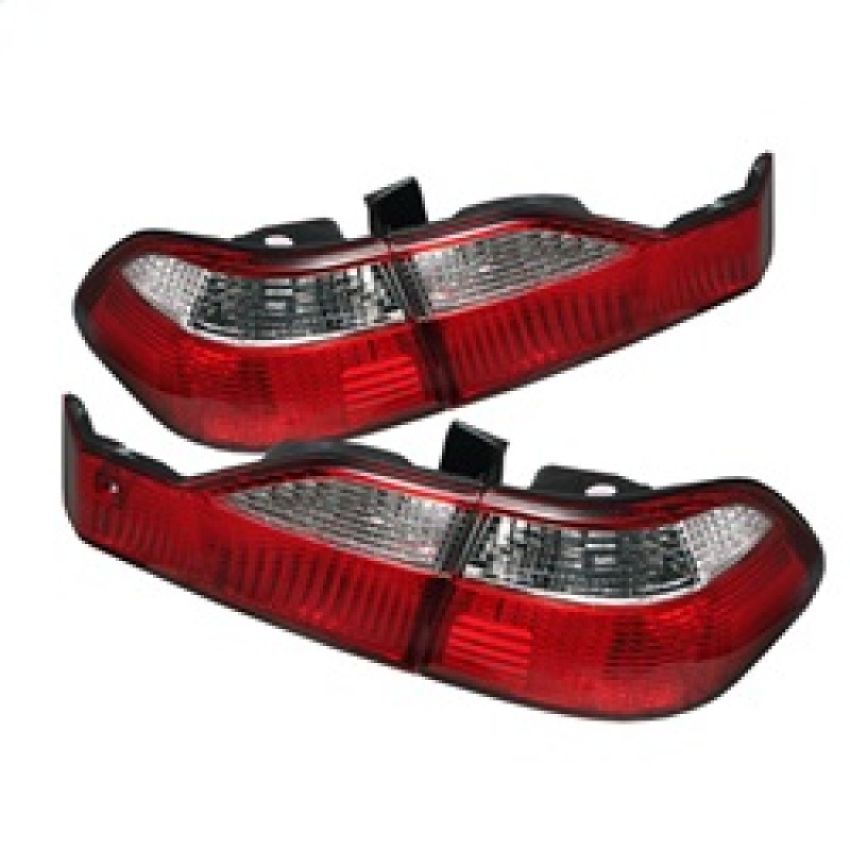 SPYDER 5004352 Euro Style Tail Lights - Red Clear