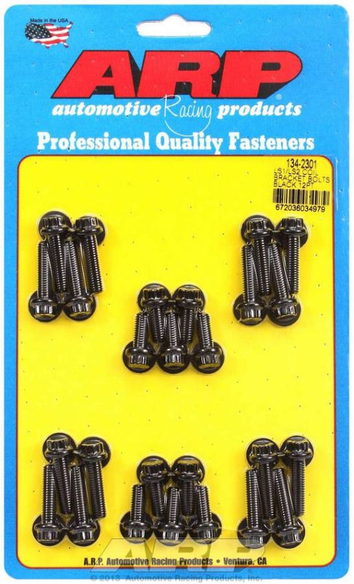 ARP ARP134-2301 Coil Bracket Bolt Kit - 12pt. LS1/LS2