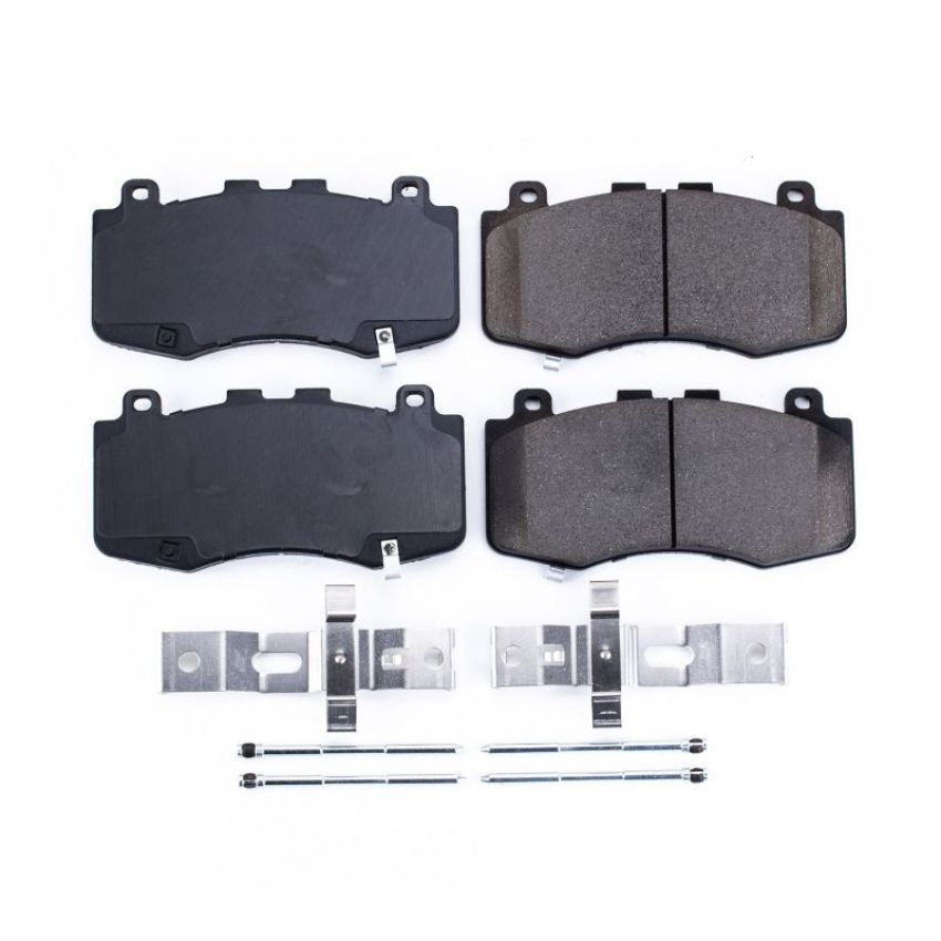 PowerStop 17-6006 PowerStop - Z17 Low-Dust Ceramic Brake Pads with Hardware