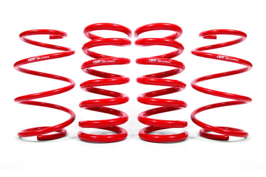 BMR Suspension SPD763R Lowering Springs, Set of 4, Minimum Drop Front, Drag Version