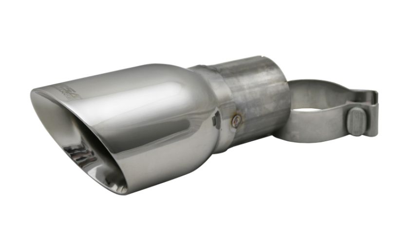 Corsa Performance TK005 Single 4.0in. Polished Pro-Series Universal Tip Kit (2.75in. Inlet-Clamp Include