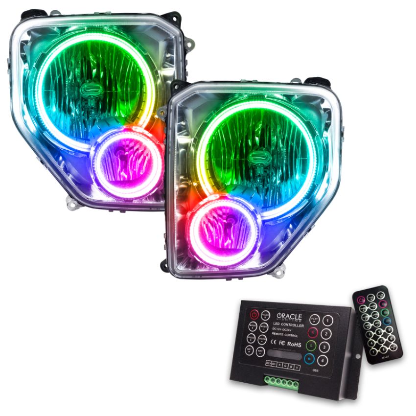 Oracle Lighting 7075-333 SMD Pre-Assembled Headlights, ColorSHIFT(tm) 2.0