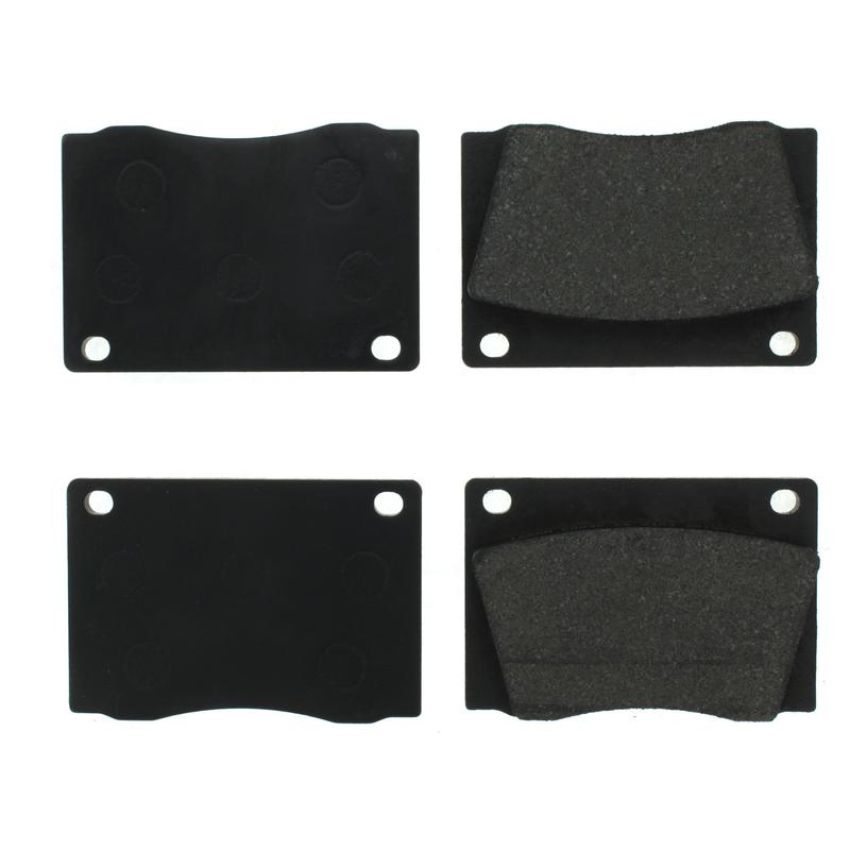 CENTRIC PARTS 102.00040 C-Tek Semi-Metallic Brake Pads with Shims