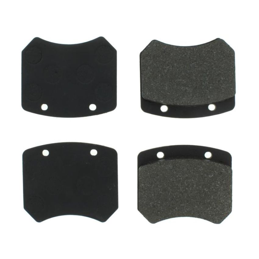 CENTRIC PARTS 102.00050 C-Tek Semi-Metallic Brake Pads with Shims